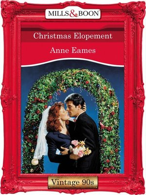 cover image of Christmas Elopement